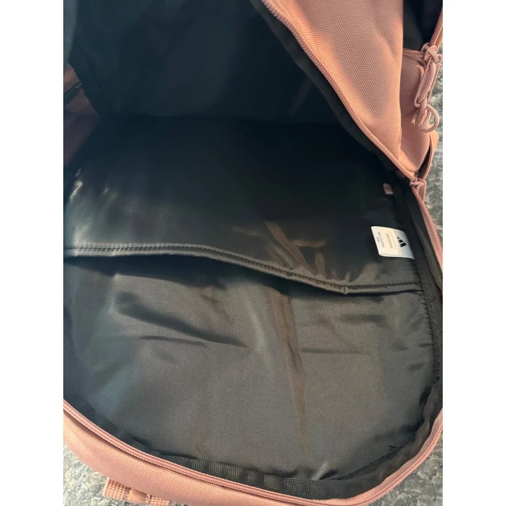 Adidas Prime 7 Backpack Warm Clay‎ Pink 16 Inch Laptop Sleeve 5159843 JK3448 NWT